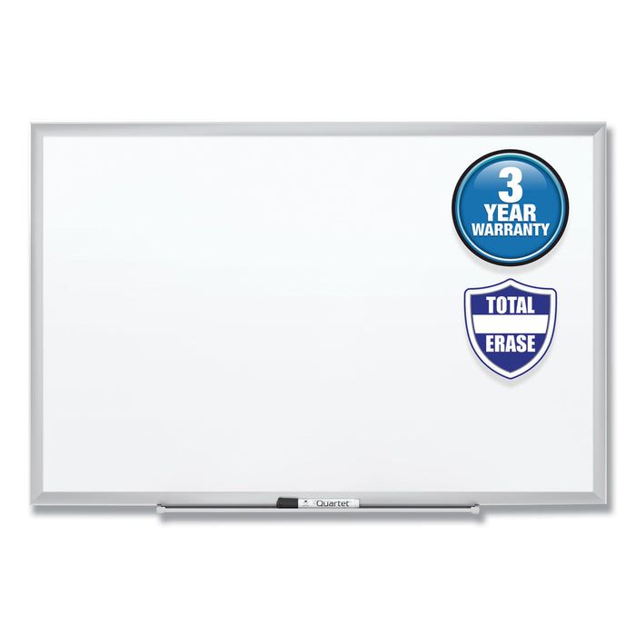 Classic Series Total Erase Dry Erase Board, 72 x 48, Silver Aluminum Frame