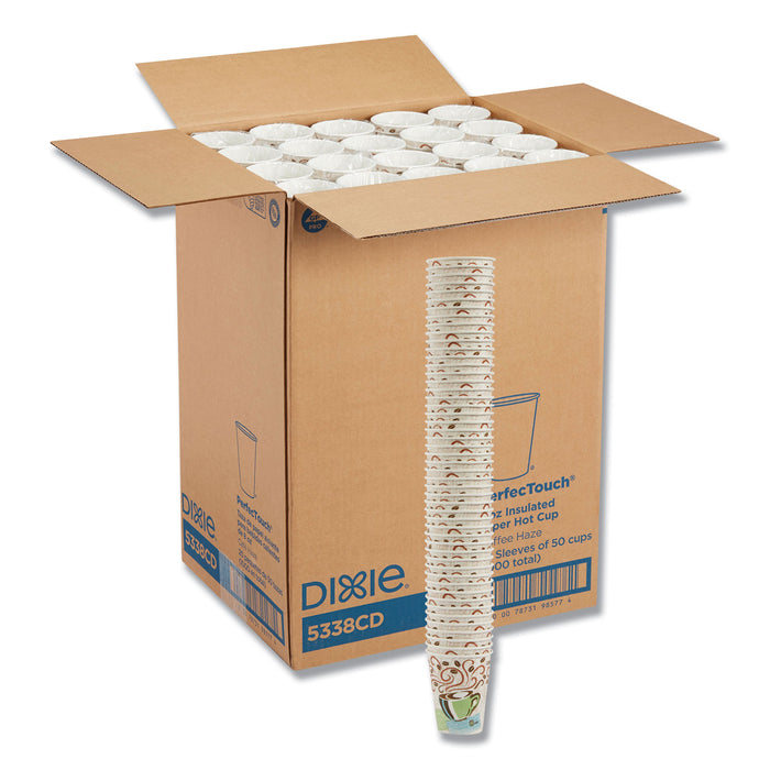 Hot Cups, Paper, 8oz, Coffee Dreams Design, 1000/Carton