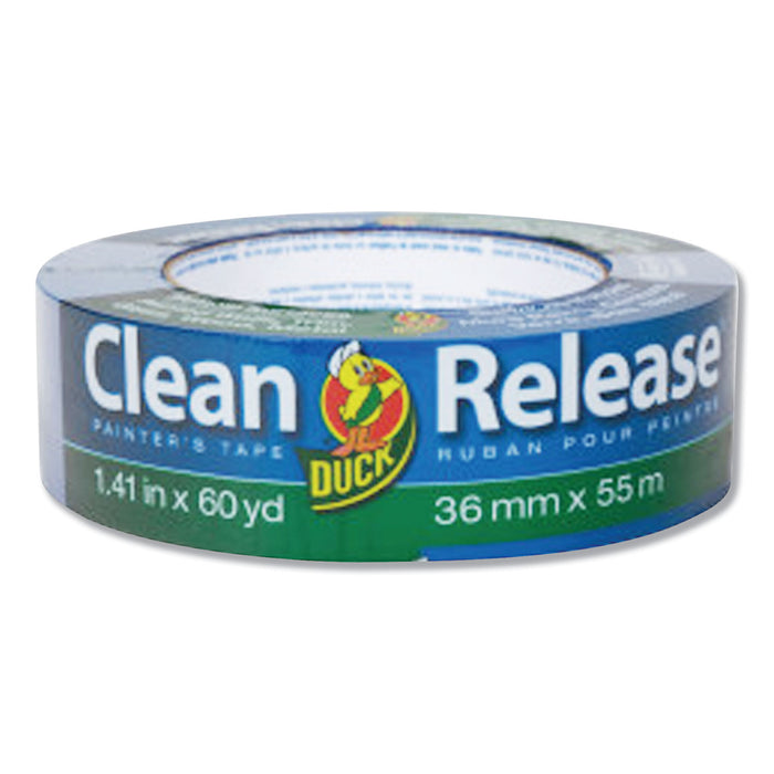 Clean Release Painter's Tape, 3" Core, 1.41" x 60 yds, Blue, 16/Pack