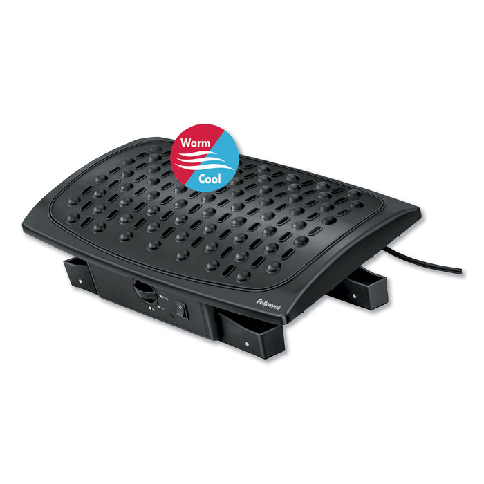 Climate Control Footrest, 16.5w x 10d x 6.5h, Black