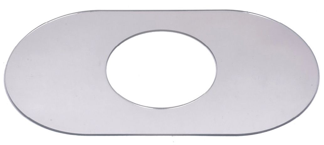 Acrylic Single Lever Trim Cover Plate