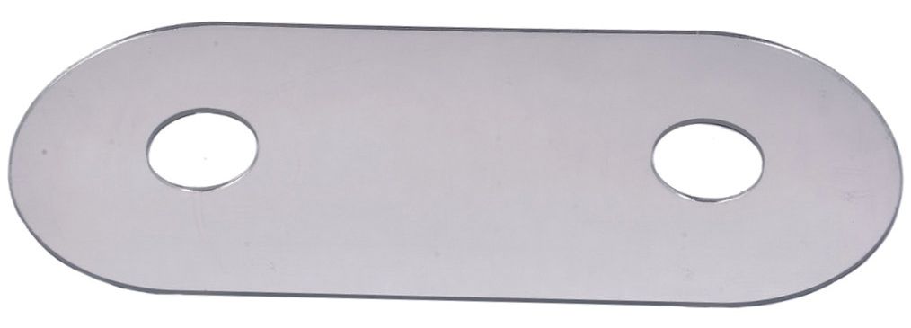 Acrylic 2 Handle Trim Cover Plate