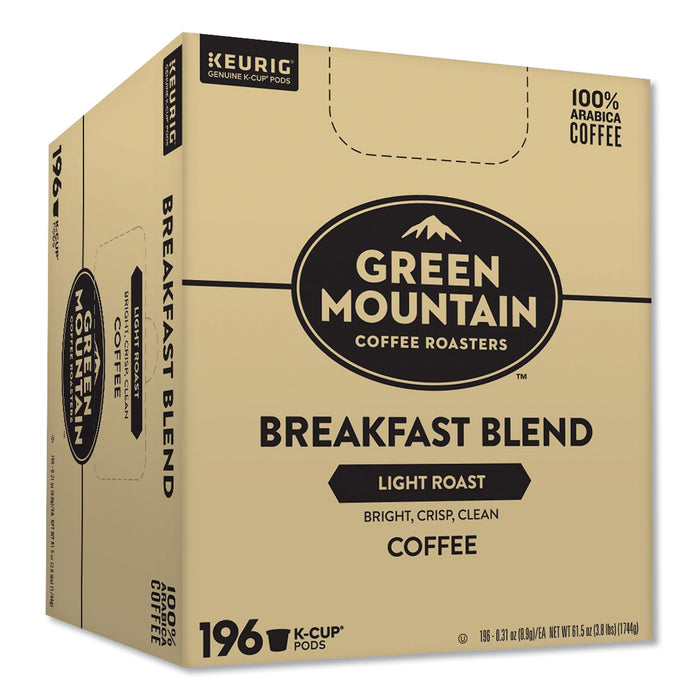 Breakfast Blend Bulk K-Cups, 196/Carton