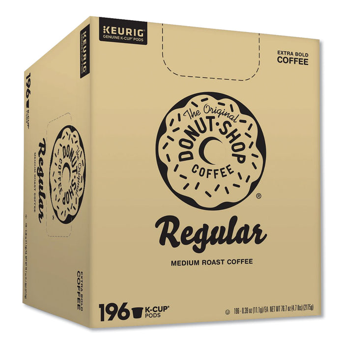 Donut Shop Regular Bulk K-Cups, 196/Carton