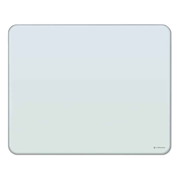 Cubicle Glass Dry Erase Board, 20 x 16, White