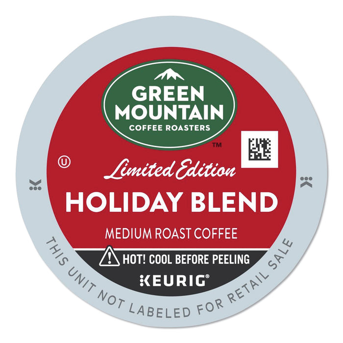 Holiday Blend K-Cups, Medium Roast, 24/Box