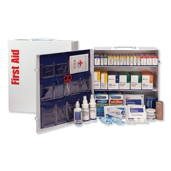 ANSI 2015 Class A+ Type I&II; Industrial First Aid Kit 100 People, 676 Pieces