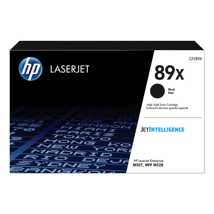HP 89X, (CF289X) High-Yield Black Original LaserJet Toner Cartridge