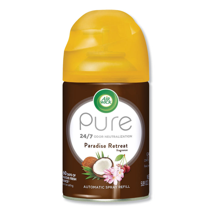 Freshmatic Life Scents Ultra Refill, Paradise Retreat, 5.89 oz Aerosol
