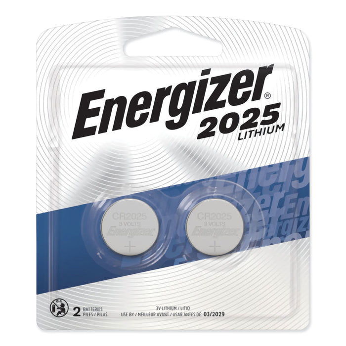 2025 Lithium Coin Battery, 3V, 2/Pack