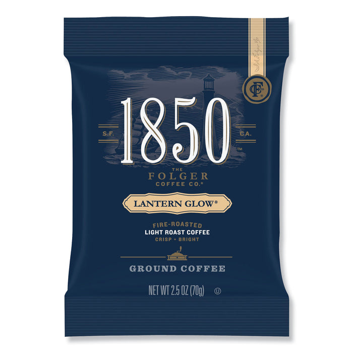 Coffee Fraction Packs, Lantern Glow, Light Roast, 2.5 oz Pack, 24 Packs/Carton