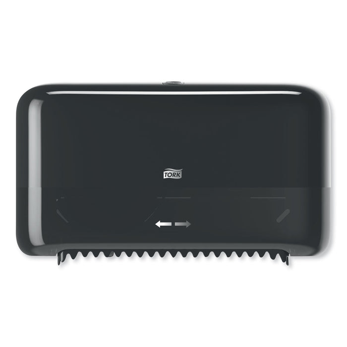 Elevation Coreless High Capacity Bath Tissue Dispenser,14.17 x 5.08 x 8.23,Black