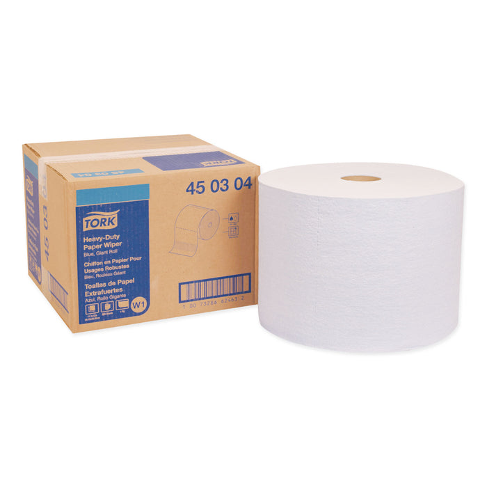 Heavy-Duty Paper Wiper, 11.1" x 800 ft, Blue