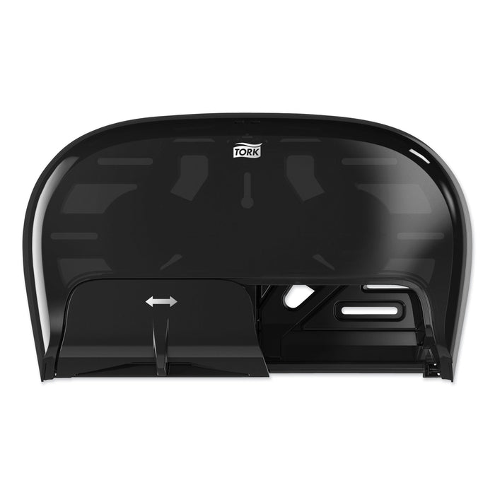 High Capacity Bath Tissue Roll Dispenser for OptiCore, 16.62 x 5.25 x 9.93,Black