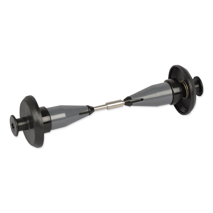 Coreless High Capacity Spindle Kit, Plastic, 3.66" Roll Size, Type B, Gray