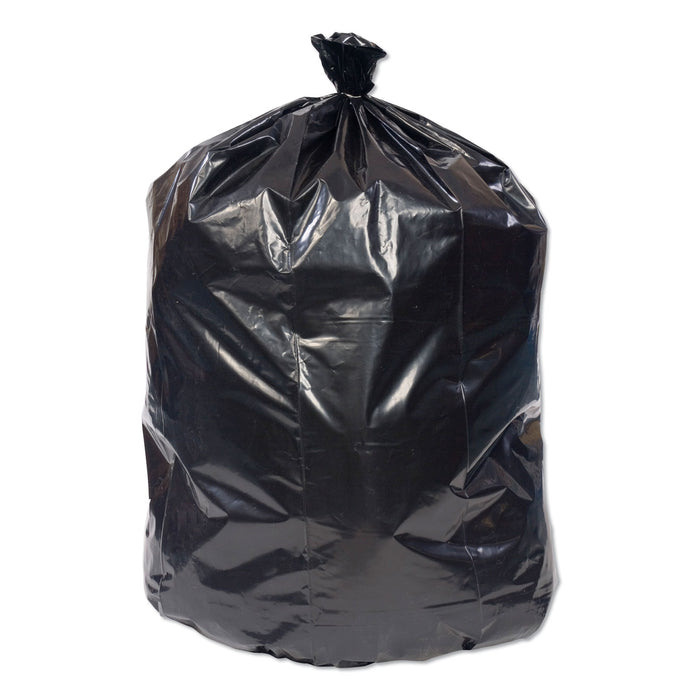 Eco-Strong Can Liner, 16 gal, 0.9 mil, 24" x 32", Black, 500/Carton