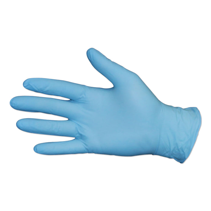DiversaMed Disposable Powder-Free Exam Nitrile Gloves, Blue, Small, 100/Box