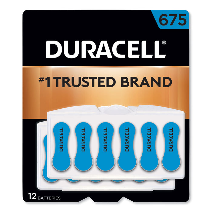 Hearing Aid Battery, #675, 12/Pack