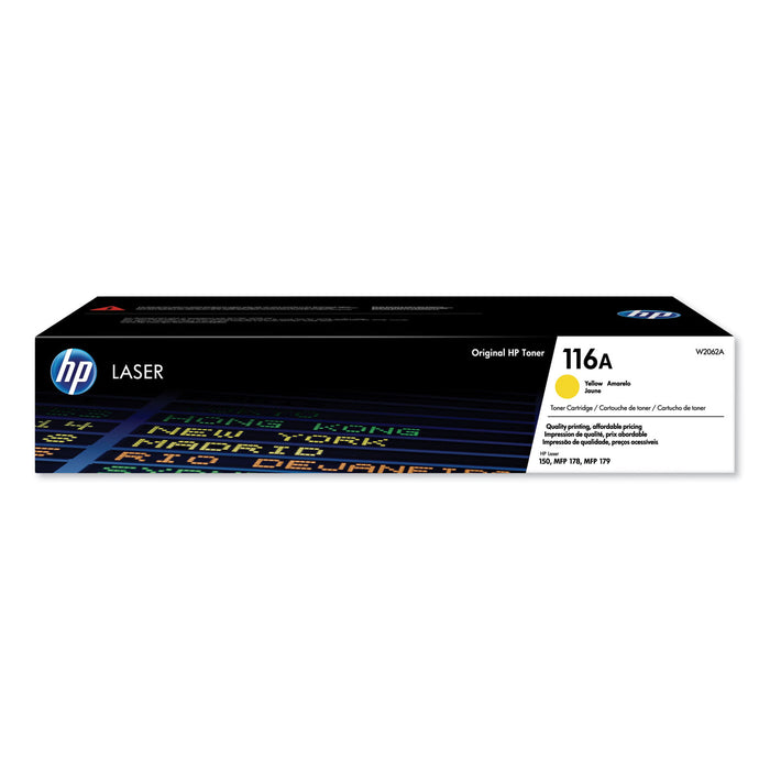 HP 116A, (W2060A) Yellow Original Laser Toner Cartridge