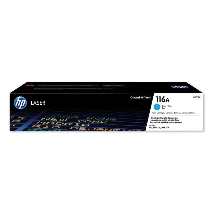 HP 116A, (W2060A) Cyan Original Laser Toner Cartridge