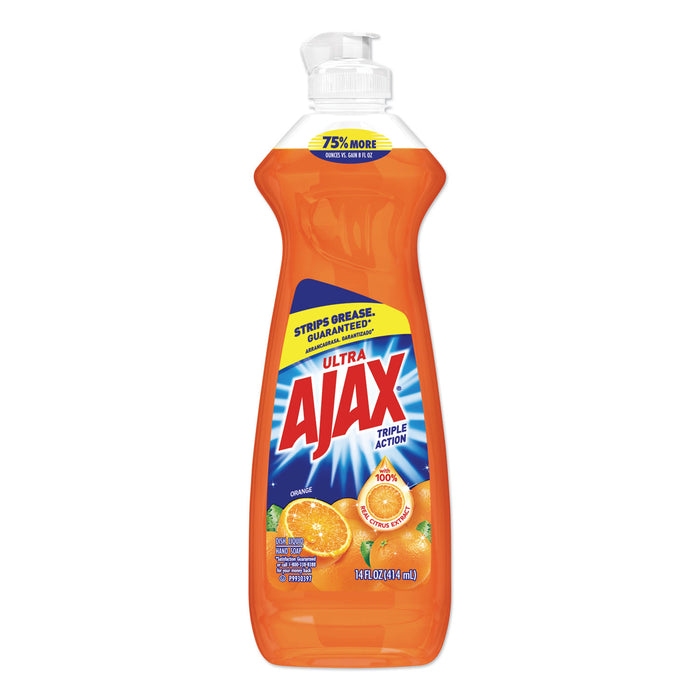 Dish Detergent, Orange Scent, 14 oz Bottle, 20/Carton