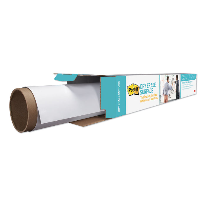 Dry Erase Surface with Adhesive Backing, 36" x 24", White