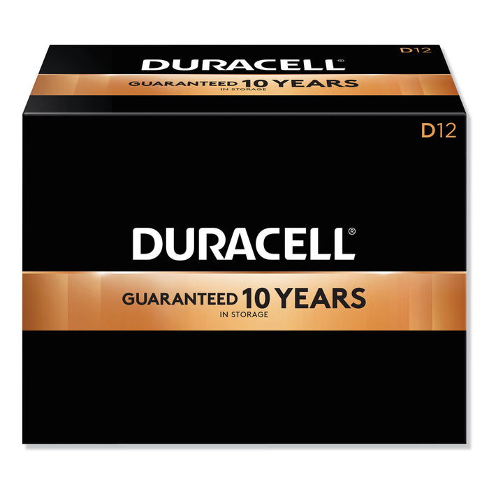 CopperTop Alkaline D Batteries, 72/Carton