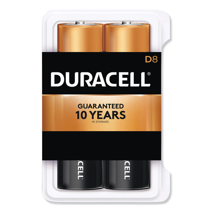 CopperTop Alkaline D Batteries, 8/Pack