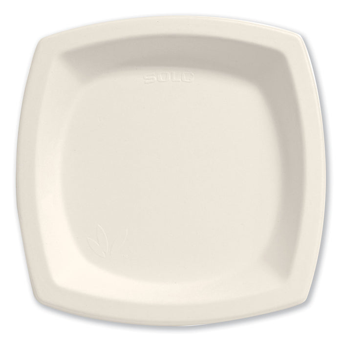 Bare Eco-Forward Sugarcane Dinnerware, 6 7/10" Plate, Ivory, 125/Pk