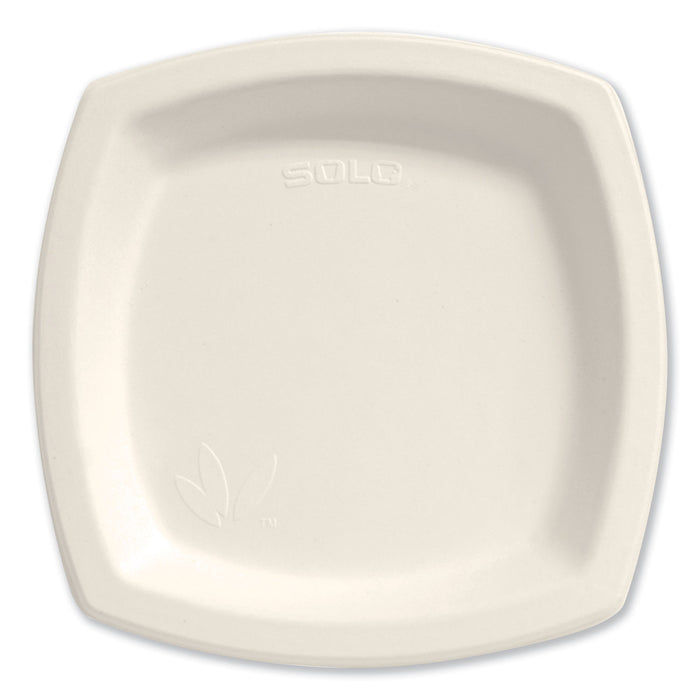 Bare Eco-Forward Sugarcane Dinnerware, 8 1/4" Plate, Ivory, 125/Pk