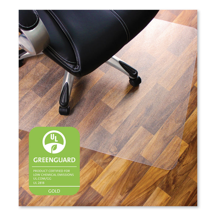 Cleartex Ultimat Polycarbonate Chair Mat for Hard Floors, 48 x 60, Clear