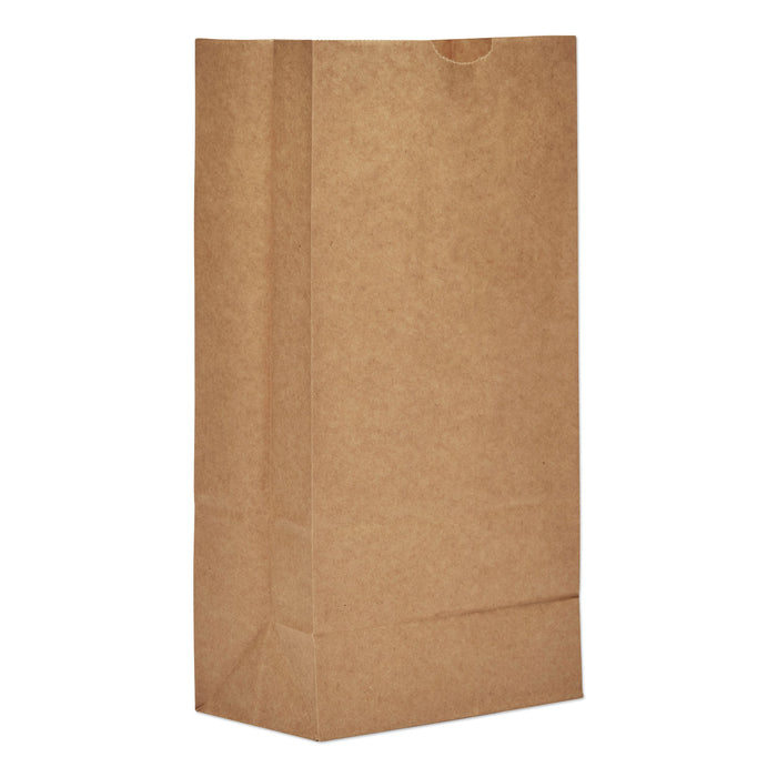 Grocery Paper Bags, 35 lbs Capacity, #8, 6.13"w x 4.17"d x 12.44"h, Kraft, 2,000 Bags