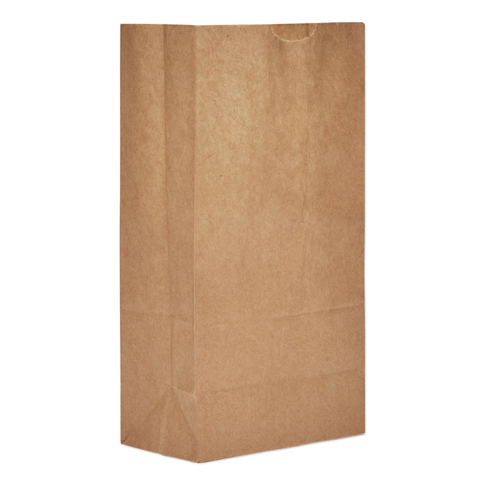Grocery Paper Bags, 30 lbs Capacity, #5, 5.25"w x 3.44"d x 10.94"h, Kraft, 3,000 Bags