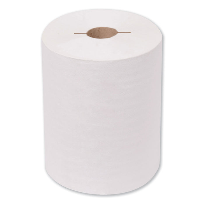 Advanced Hand Towel Roll, Notched, 1-Ply, 7.5 x 11, White, 491/Roll, 12/Carton