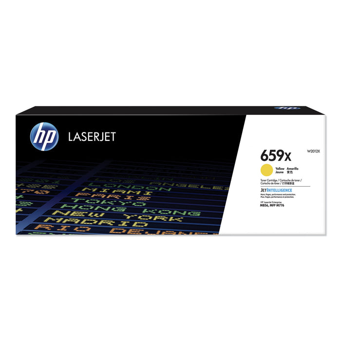 HP 659X, (W2012X) Yellow Original LaserJet Toner Cartridge
