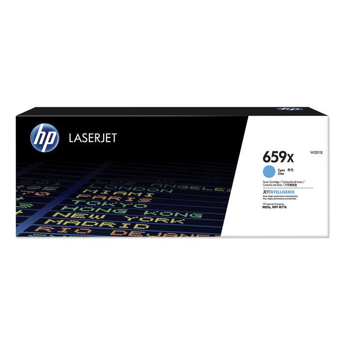 HP 659X, (W2011X) Cyan Original LaserJet Toner Cartridge