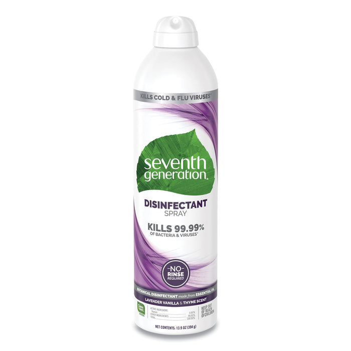Disinfectant Sprays, Lavender Vanilla/Thyme, 13.9 oz, Spray Bottle