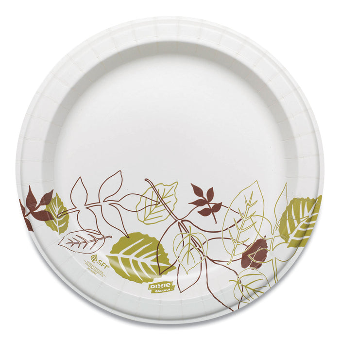 Pathways Soak Proof Shield Heavyweight Paper Plates, WiseSize, 8 1/2", 500/Ctn