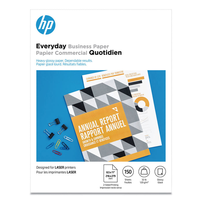 Everyday Business Paper, 32 lb, 8.5 x 11, Glossy White, 150/Pack