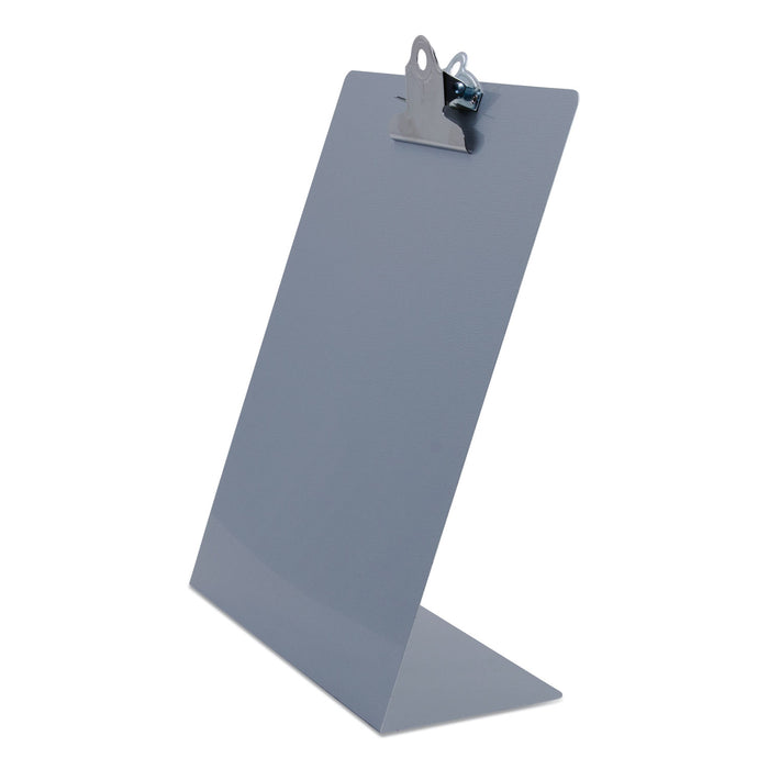 Free Standing Clipboard, Portrait, 1" Clip Capacity, 8.5 x 11 Sheets, Silver