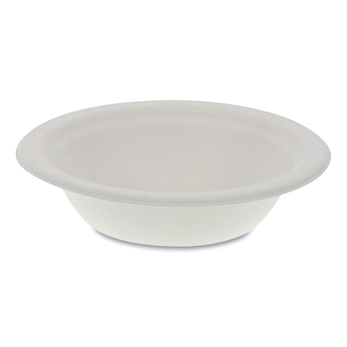 EarthChoice Compostable Fiber-Blend Bagasse Dinnerware, Bowl, 6.38 Diameter, 12 oz, Natural, 1,000/Carton