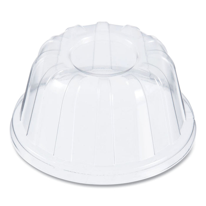 D-T Sundae/Cold Cup Lids, 5-32oz Cups, Clear, 1000/Carton