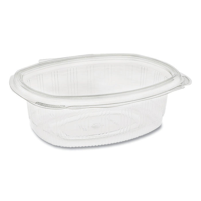 EarthChoice PET Hinged Lid Deli Container, 7.38 x 5.88 x 2.38, 24 oz, 1-Compartment, Clear, 280/Carton