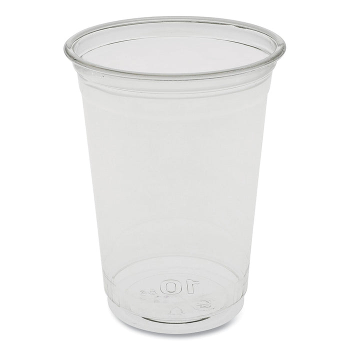 EarthChoice Recycled Clear Plastic Cold Cups, 10 oz, 900/Carton