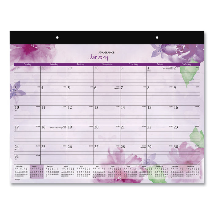 Beautiful Day Desk Pad, 21.75 x 17, Assorted, 2021
