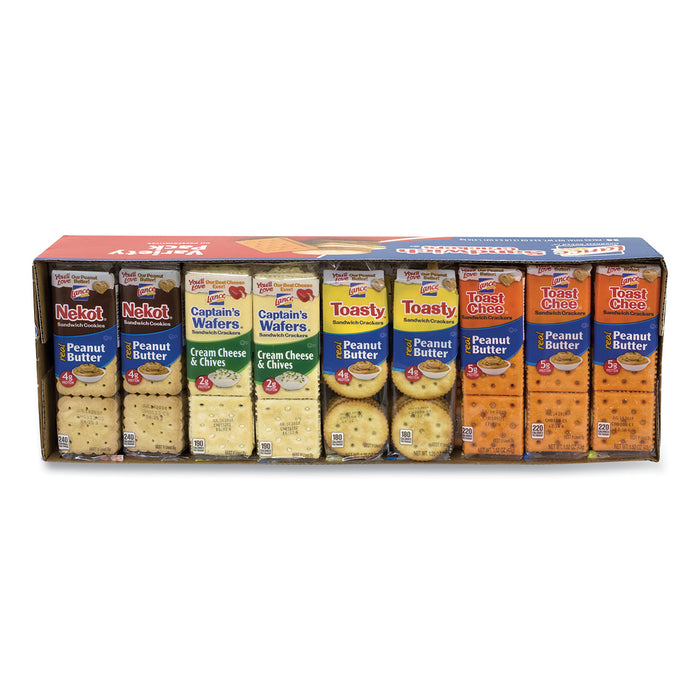 Cookies and Crackers Variety Pack, Assorted, 36/Box, Free Delivery in 1-4 Business Days