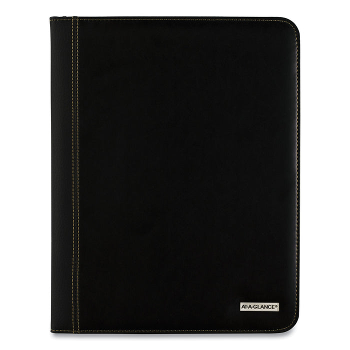 Executive Monthly Padfolio, 11 x 9, White, 2021