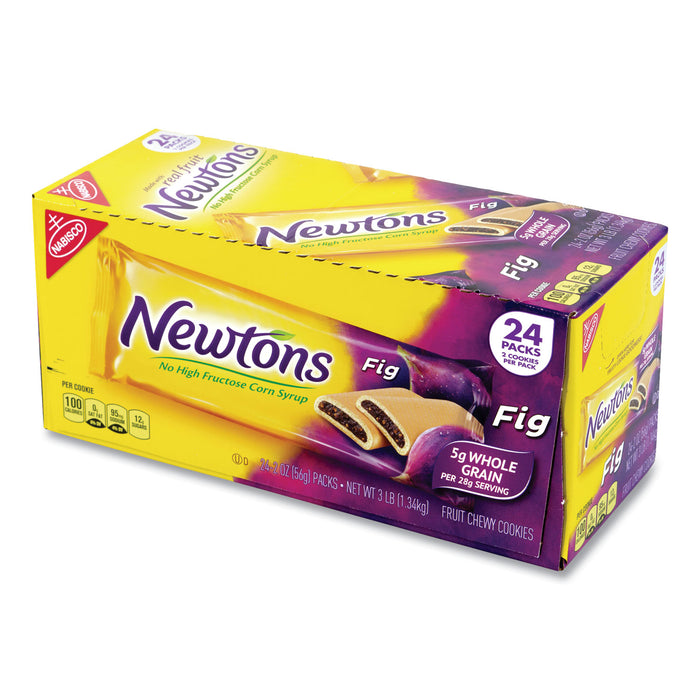 Fig Newtons, 2 oz Pack, 2 Cookies/Pack 24 Packs/Box, Free Delivery in 1-4 Business Days