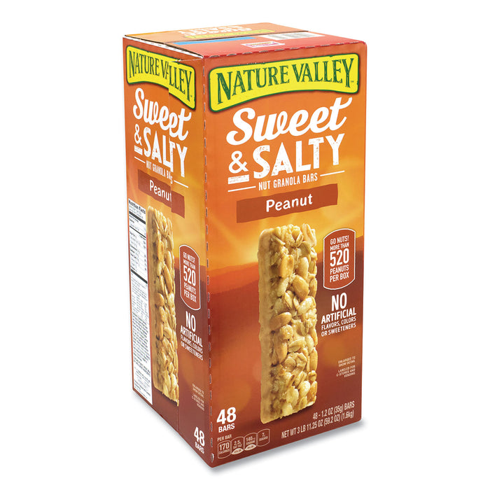 Granola Bars, Sweet and Salty Peanut, 1.2 oz Pouch, 48/Box, Free Delivery in 1-4 Business Days