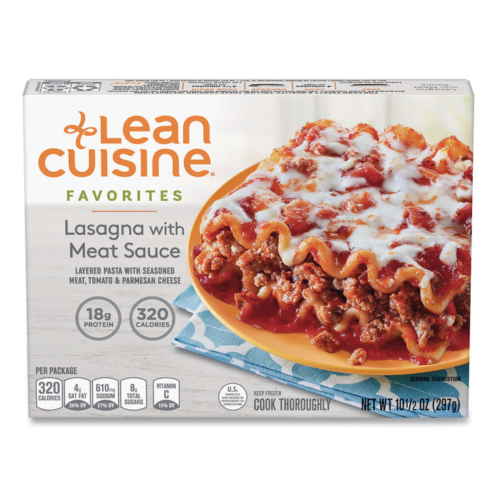 Favorites Lasagna with Meat Sauce, 10.5 oz Box, 3 Boxes/Pack, Free Delivery in 1-4 Business Days